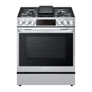 LG 6.3 cu ft. Smart Wi-Fi Enabled ProBake Convection® InstaView™ Gas Slide-in Range with AirFry From New Country Appliances