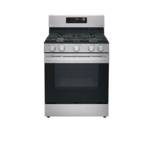 Black and Grey LG Stove From New Country Appliances