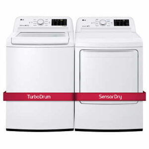 LG High-Efficiency Top Load Washer White At New Country Appliances