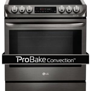 LG Electric Slide-in Range from New Country Appliances.