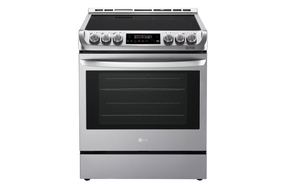 LG Electric Single Oven Slide-in Range from New Country Appliances.