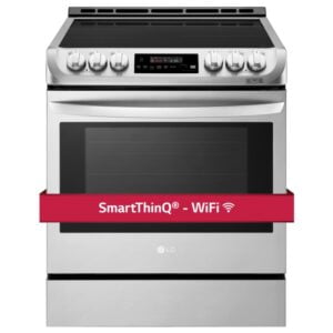 LG Induction Slide In Range With ProBake Convection™ and EasyClean® (LSE4616ST) From New Country Appliances