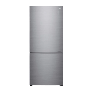 LG 28'' Counter Depth Bottom Freezer with Door Cooling+ and Flip-up Shelf, 15 cu.ft. (LBNC15251V) At New Country Appliances
