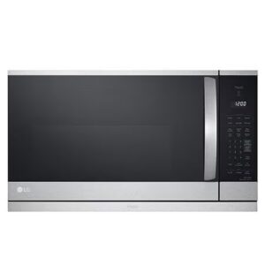 LG Smart Grey and Black Microwave- New Country Appliances